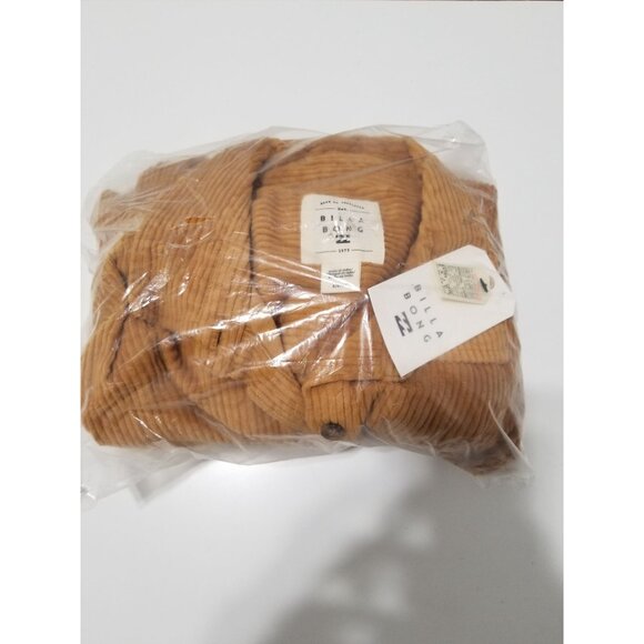 Billabong Women's‎ So Stoked Woven Shirt In Cider - Size Small - Picture 6 of 10